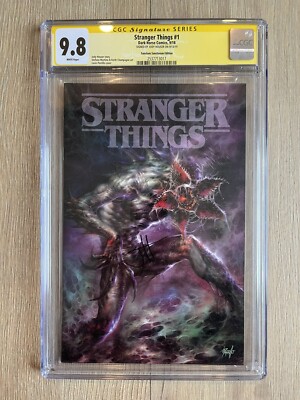 Stranger Things #1 - Sanctum Sanctorum Comics Edition - CGC 9.8 - Signature