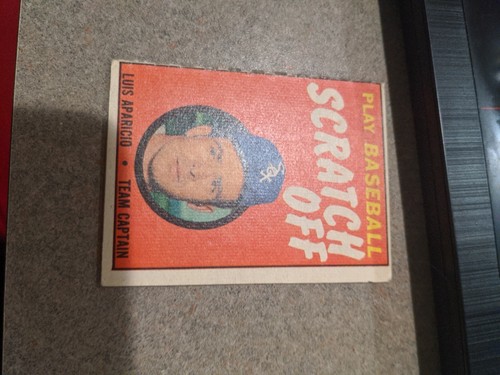 1970 Topps Scratch Off Luis Aparicio SCRATCHED **013646 - Picture 9 of 12
