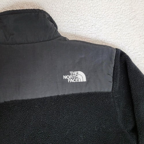 The North Face Denali Fleece Jacket Boys Large Black Zip Casual Outdoors Youth - Picture 14 of 14
