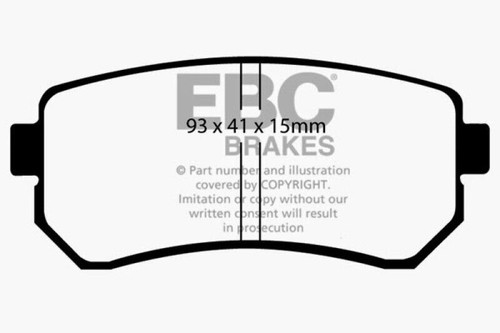 EBC DP21769 Greenstuff Brake Pad Sets- DP21769 - Picture 5 of 10