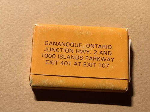 McLeans' Motel Gananoque Ontario Canada Vintage Soap in Original Paper Wrapper - Picture 2 of 2