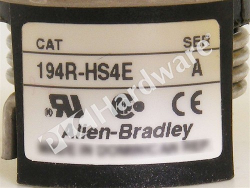 Surplus Open Allen Bradley 194R-HS4E /A NEMA Type 3R/3/12/4/4X Operating Handle - Picture 6 of 6