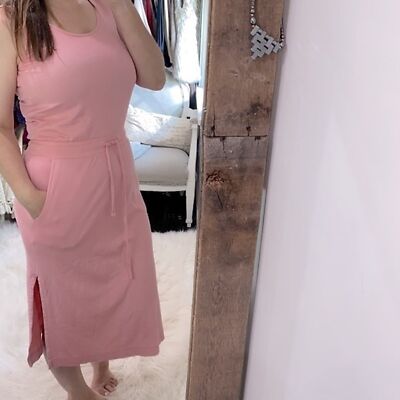 cotton jersey mini dress High Neck Jersey Mini Dress