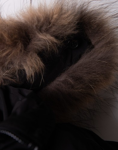 PVP €1245 DSQUARED2 Chaqueta acolchada de plumón IT46 US36 S ribete de piel de mapache laterales con cremallera - Imagen 10 de 12