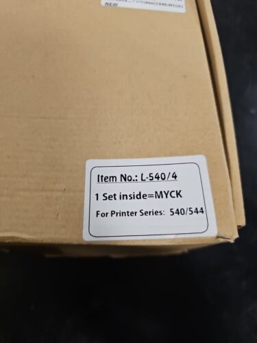 Toner C540 C543 C544 X543 X544dn X548 C540H1MG C540H1KG 4er Set für Lexmark - Bild 2 von 4