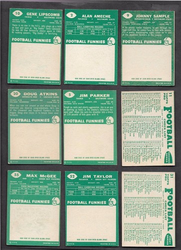 JUEGO COMPLETO DE 132 TARJETAS DE FÚTBOL TOPPS 1960 SE VE EXCELENTE CASI COMO NUEVO - Imagen 4 de 11