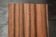 Macassar Ebony Raw Wood Veneer Sheet 7 x 38 inches 1/42nd BLEMISHED     I7619-14