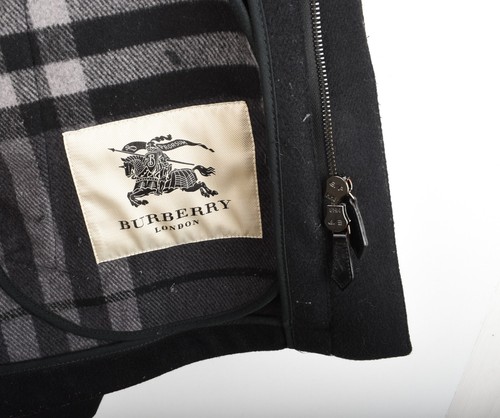 Original Burberry London Men Wool Duffle Jacket Coat Size 50 M/L H5387 - Picture 5 of 6