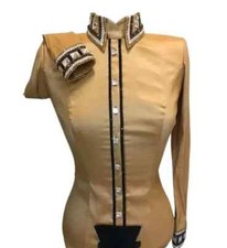 Western Showmanship Horsemanship Pleasure Show Shirt -Taffeta Show Shirt
