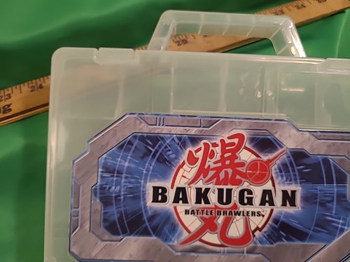 Bakugan Battle Brawlers CLEAR Case Holds 24 Bakugans PLS SEE PHOTOS  FOR CONDITI - Picture 6 of 16