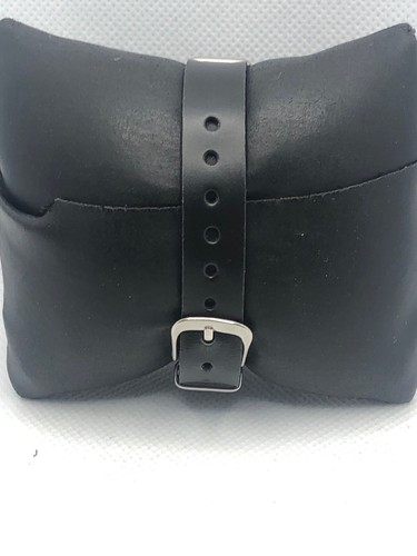 Skagen SKW2582 Women's Black Leather Analog Blue Dial Quartz Genuine Watch OL37 - Picture 4 of 9