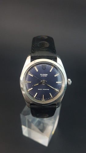 5: 1978 Tudor Oyster (Rolex) Midnight Blue Dial Steel Automatic Men’s Wristwatch - Picture 9 of 18