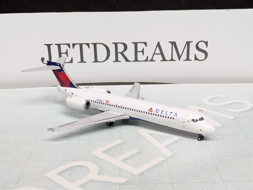 1/400 DELTA AIR LINES BOEING 717-200 2007'S UPWARD COLORS N988AT GEMINI JETS - Picture 4 of 9