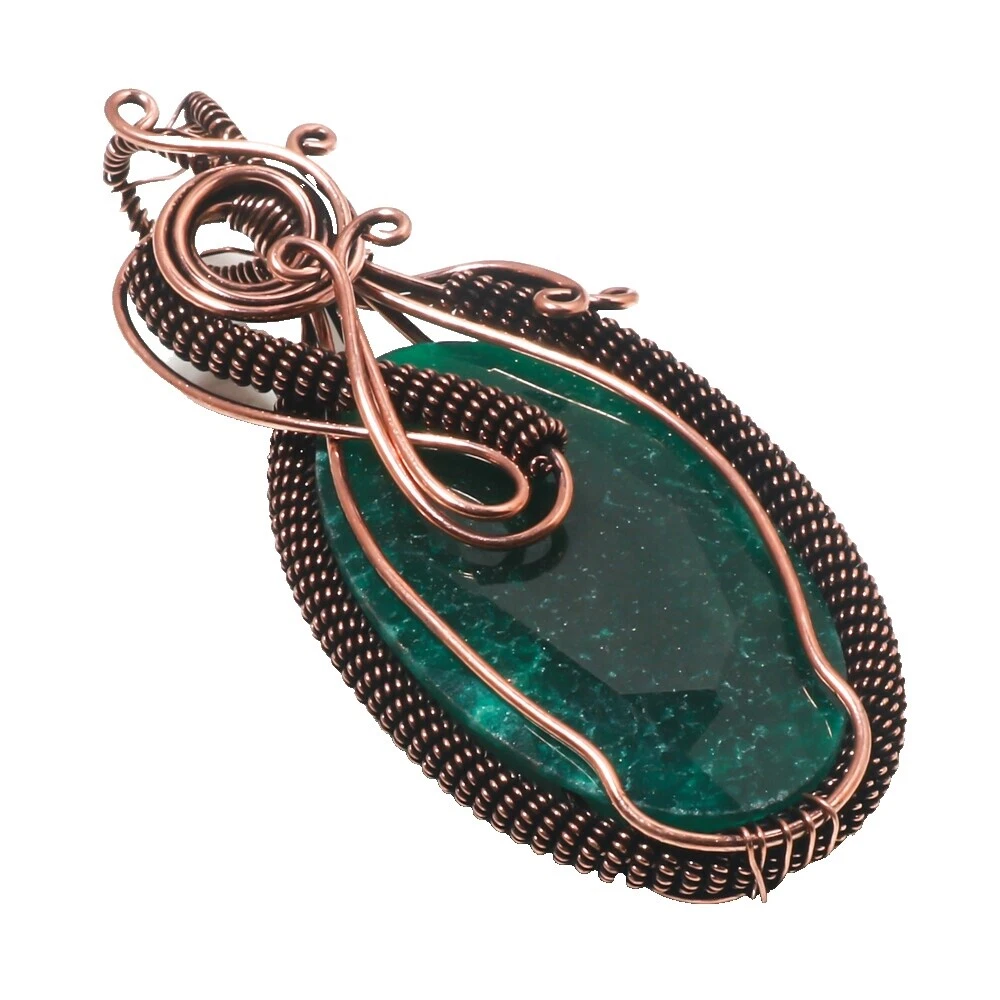 Belleza de Cuarzo de cobre Collares y colgantes De moda