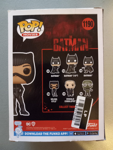 Funko POP! The Batman 1190 Selina Kyle Bobble-Head NEW - Picture 3 of 4