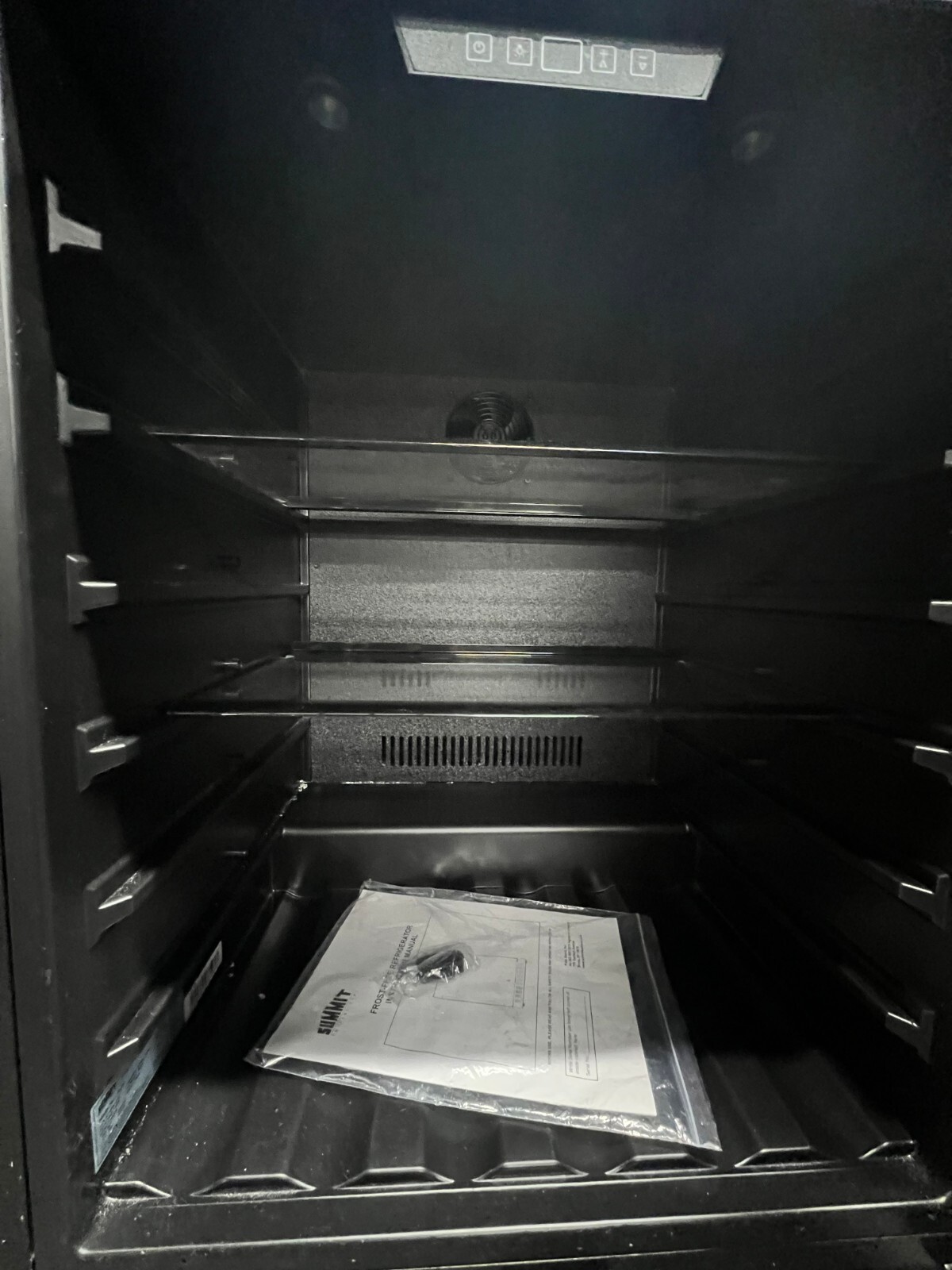 Summit AL54 24" Undercounter Refrigerator with Temperature Alarm eBay