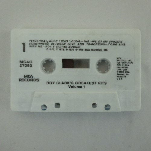 Roy Clark Cassette Roy Clark's Greatest Hits Volume 1 - Picture 4 of 5
