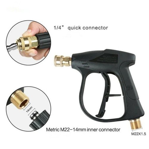 Snow Foam Washer Gun Car Wash Soap Lance Cannon Spray Pressure Jet Bottle NEW AU - Picture 3 of 8