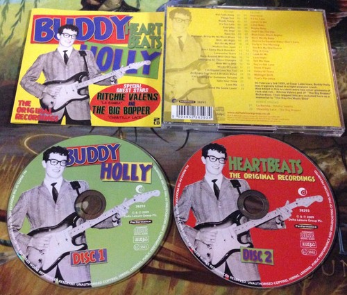 BUDDY HOLLY - Heart Beats The Original Recordings - CD - 2009 2 Discs