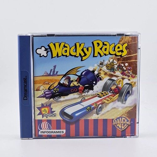 Wacky Races Dreamcast PAL Good Condition Tested with Manual