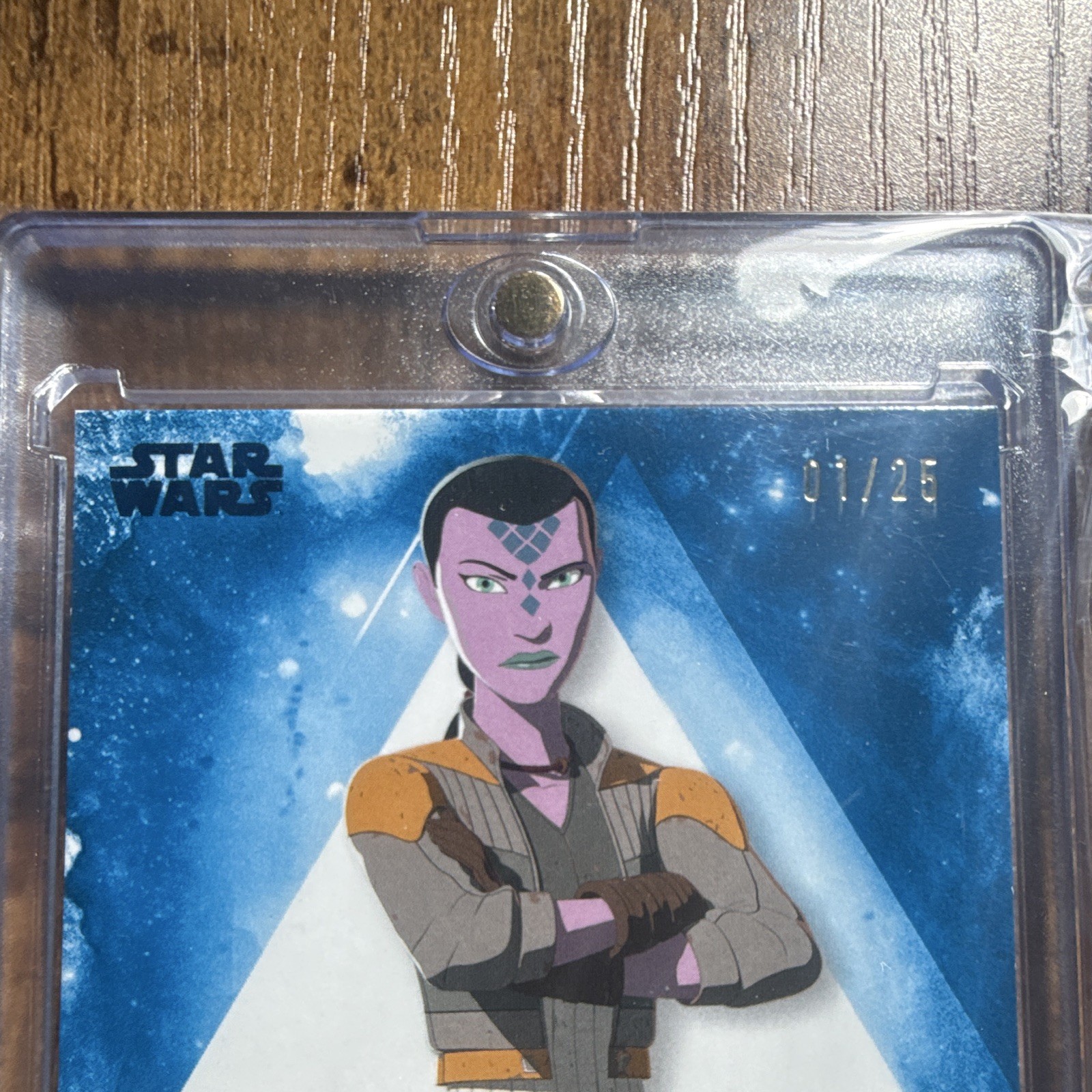 Topps Star Wars Stellar Signatures 2025 Hard Signed Auto 2-Card Lot Synara view 2