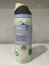 Owala Freesip 32oz Urban Outfitters UO Cat Collage Catwala Bottle TikTok  - NEW
