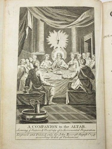 Companion to the Altar/A New Version of the Psalms1758 Red Morocco TATE & BRADY - Imagen 7 de 20