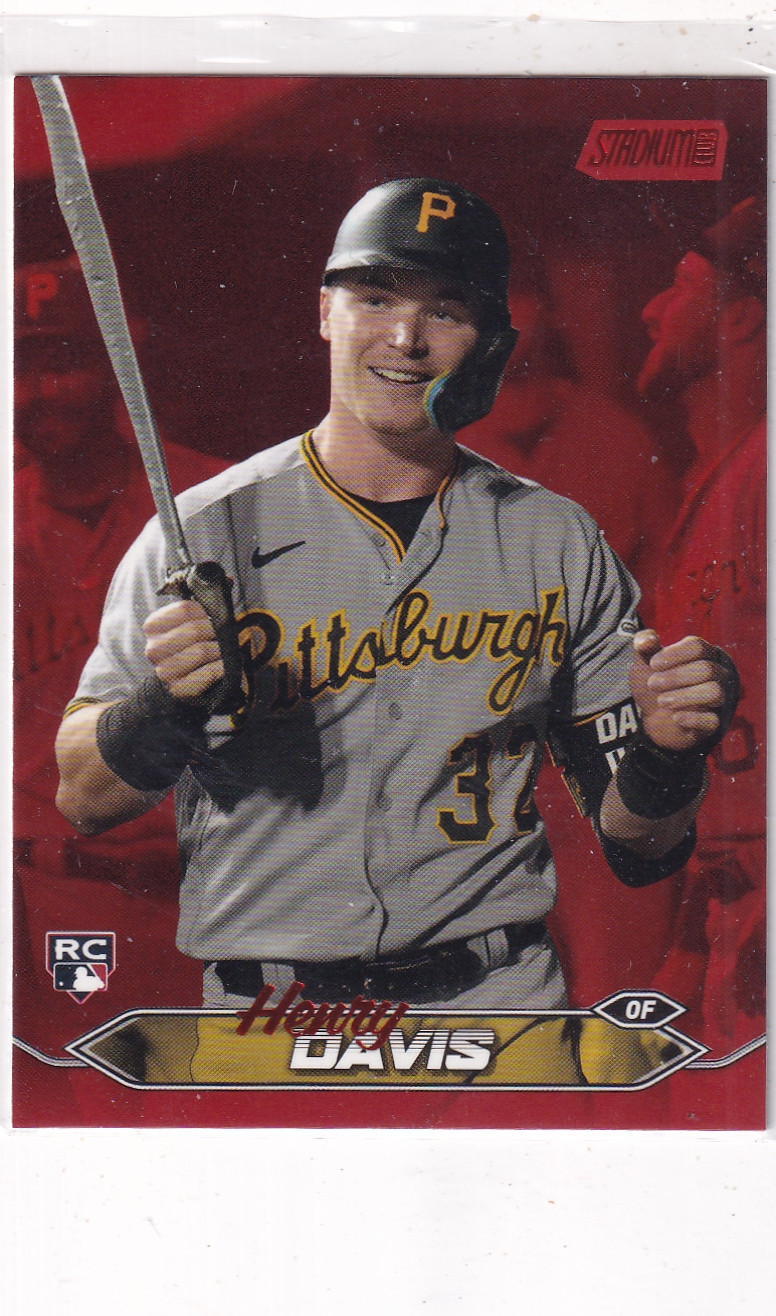 2024 Stadium Club #207 Henry Davis Red Foil