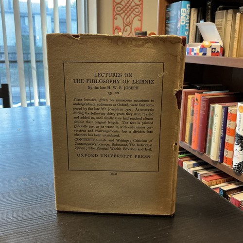 1951 OXFORD HARDCOVER Leibniz/Latta DIE MONADOLOGIE Hardcover DJ - Bild 2 von 12