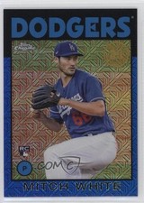 2021 Topps Silver Pack Series 2 1986 Chrome Baseball Blue Mitchell White 2t9