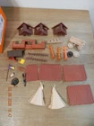 MARX COMANCHE PASS REPLACEMENT PARTS/PIECES WAGONS TEEPEE ETC...