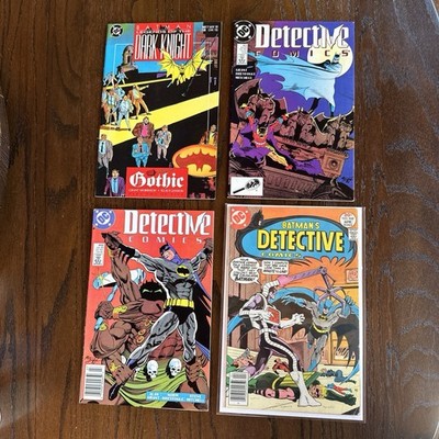 Batman Detective Comics #468 #602 #603 Dark Knight #7 DC Comics Lot 1976-1990