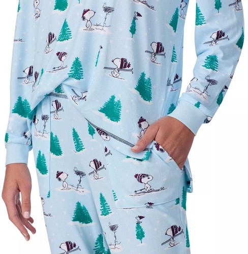 Women’s Peants Snoopy Pj Set Sleep Wear Size Small 4-6 Soft And Comfy NEW - Bild 4 von 8