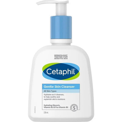 Cetaphil Gentle Skin Cleanser Fragrance Free Hydrating Skin Care Face Wash 236ml
