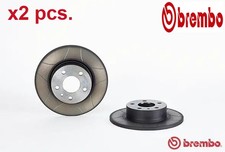 X2 PCS REAR BRAKE DISC SET LEFT & RIGHT 08.3126.76 BREMBO I