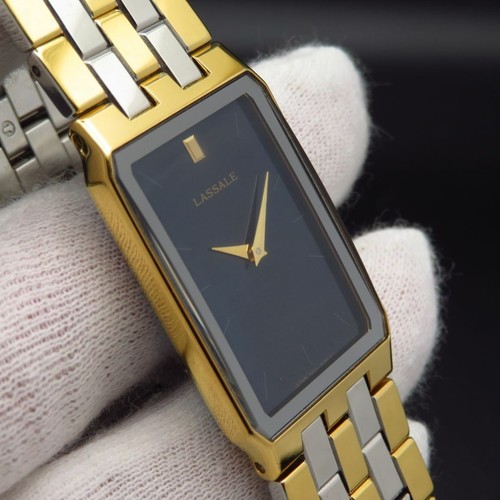 Orologio SEIKO LASSALE, Combi-Colore Rettangolare, Uomo, Dal Giappone - Foto 2 di 5