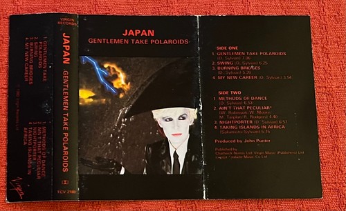 JAPAN - CASSETTE TAPE - GENTLEMEN TAKE POLAROIDS - Picture 4 of 6