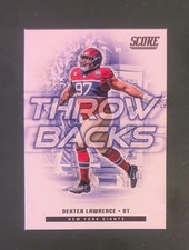 2025 Score - Throwbacks Dexter Lawrence #16