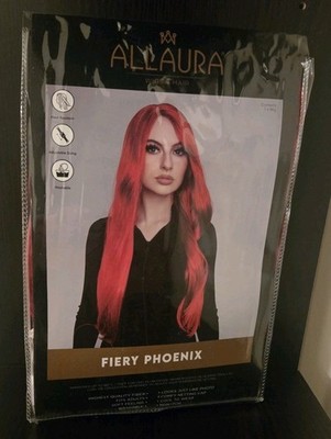 Allaura Wig & Hair Long Redhead Fiery Phoenix Marvel X-Men