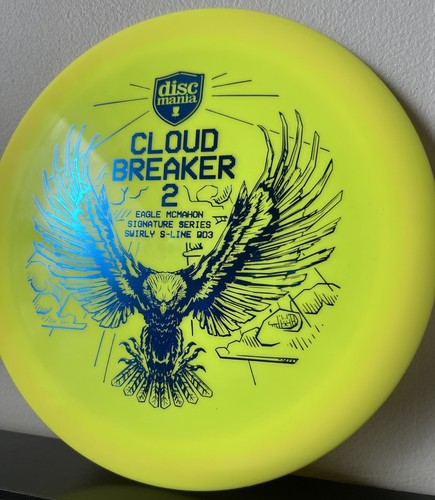 NEW Discmania Swirly S-Line DD3 173-5g CloudBreaker CB2 Eagle McMahon Blue Foil - Picture 2 of 3