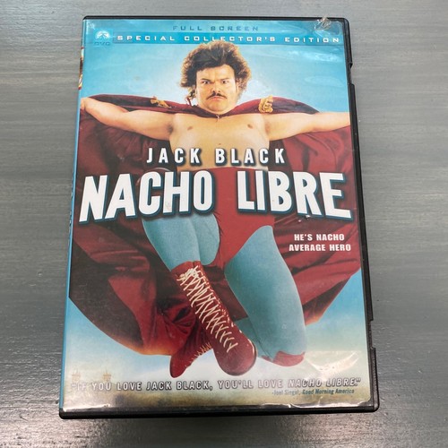 Nacho Libre (DVD, 2006, Special Edition/ Full Screen) Jack Black - Picture 1 of 2