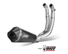COMPLETE EXHAUST BLACK STAINLESS STEEL MIVV DELTA RACE APRILIA RS 660 2020 -2024