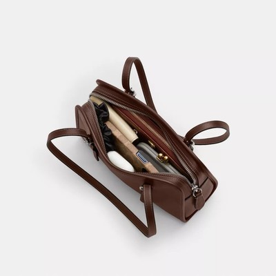 COACH CM565 Swing Zip Shoulder Bag CM565 Maple Women's Bag