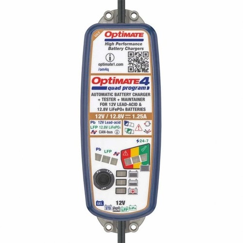 Optimate Battery Charger - Optimate 4 Quad Premium (BMW/Triumph CAN-BUS PACK) - Picture 2 of 5