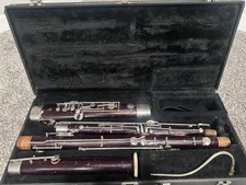 Selmer Bundy Bassoon 9553 Made In USA with Hard Case All Parts Included Good