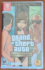 Grand Theft Auto: The Trilogy – The Definitive Edition - Nintendo Switch (NEW)