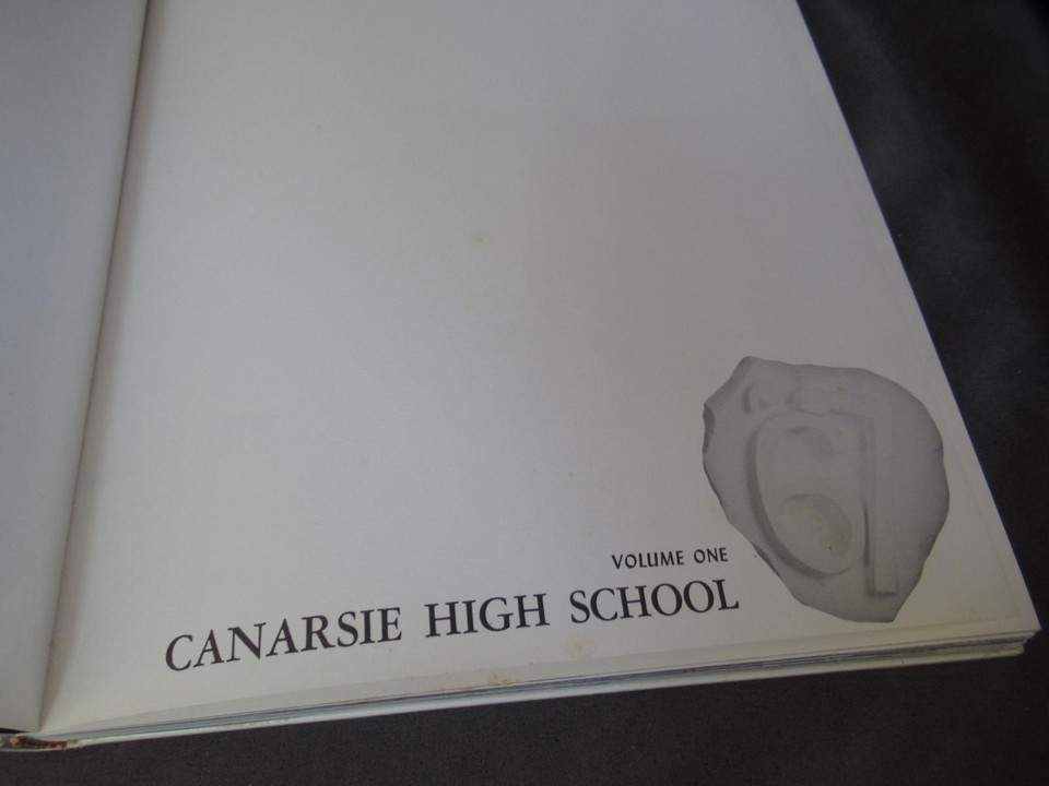 Brooklyn Rapper Lotti 1967 Vol 1 Yearbook Canarsie High School Brooklyn Lotti Golden ...