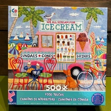 Ceaco - Food Trucks - Ice Cream Truck II - 500 Piece Jigsaw Puzzle