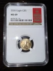 2026 Gold Eagle 1/10 Oz NGC MS69 In Honor Of The Official Red Book