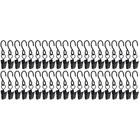 40 stücke Nützliche S-förmige Eisen Haken Klammern Vorhangklemmen